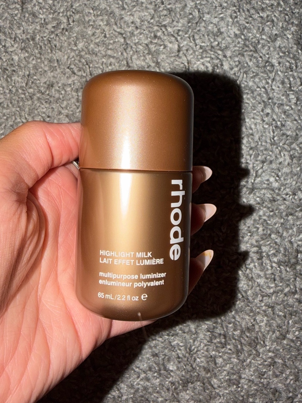 RHODE Highlight Milk Multipurpose Luminizer — Bronze Shimmer SHADE 4